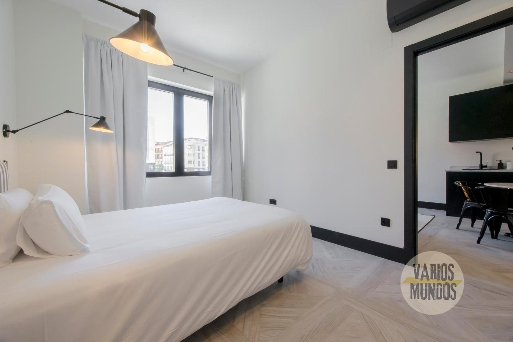 Bright Apt Para 4Pax En Gran Via-Plaza De Carmen E2 Madrid Bagian luar foto