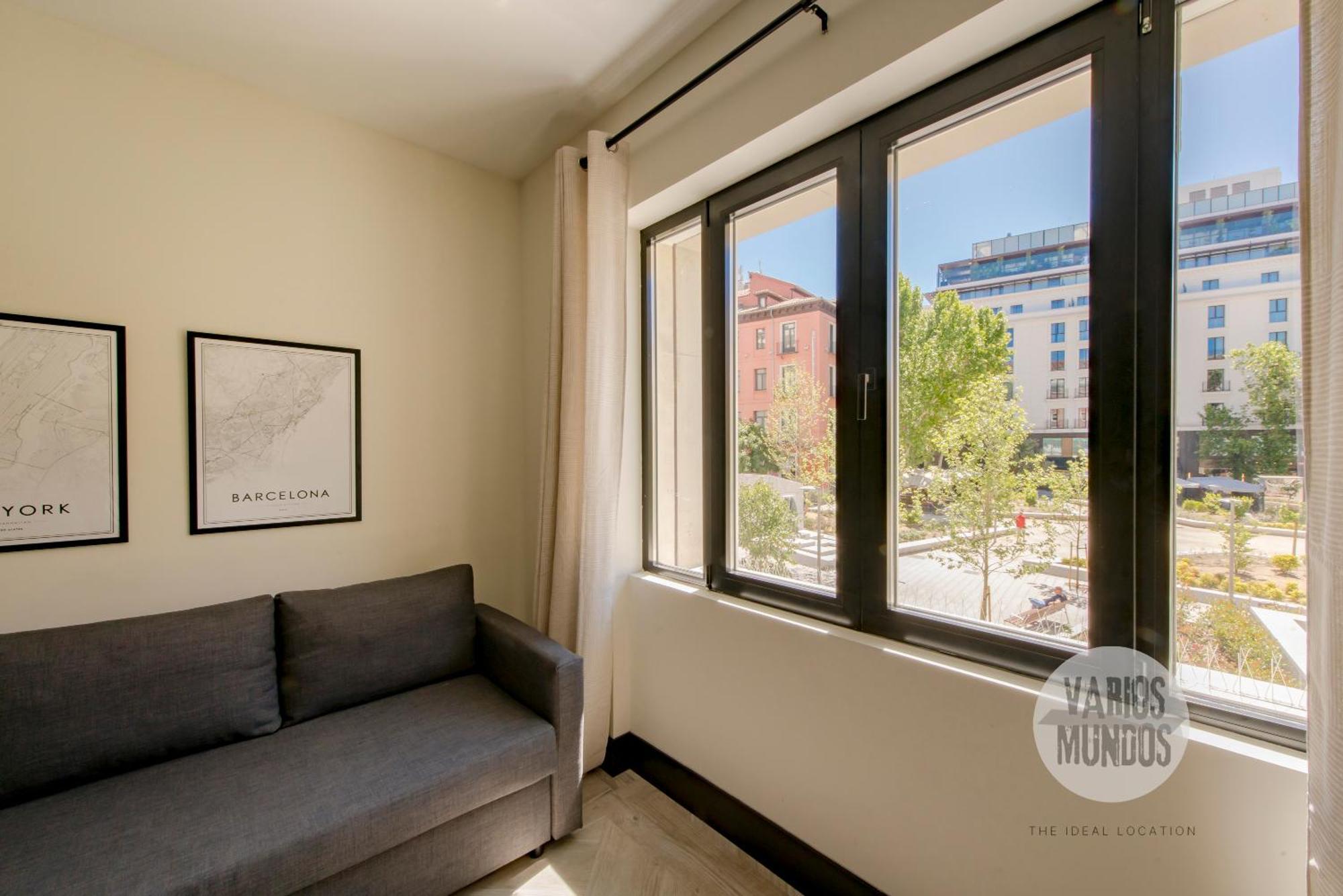 Bright Apt Para 4Pax En Gran Via-Plaza De Carmen E2 Madrid Bagian luar foto