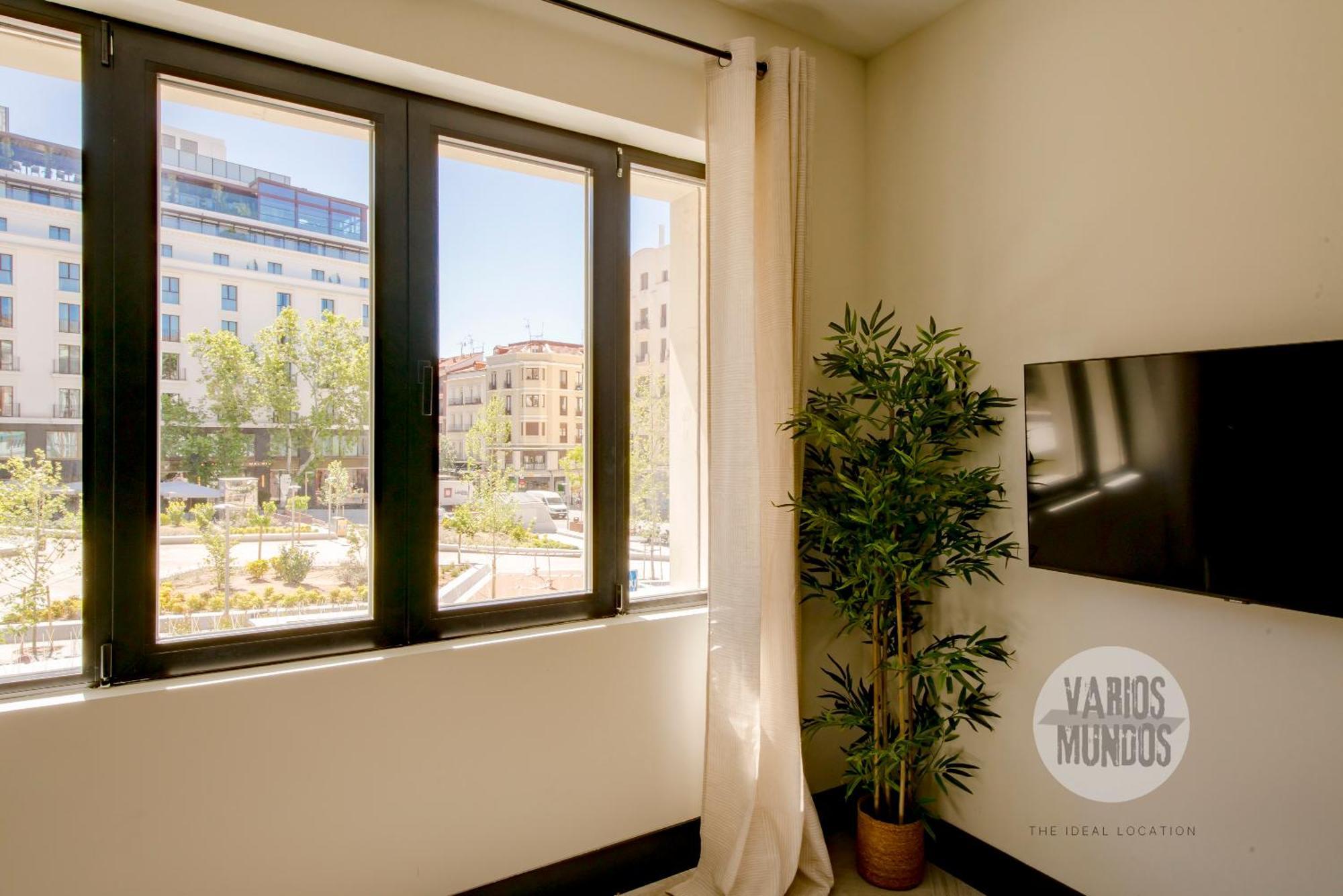 Bright Apt Para 4Pax En Gran Via-Plaza De Carmen E2 Madrid Bagian luar foto